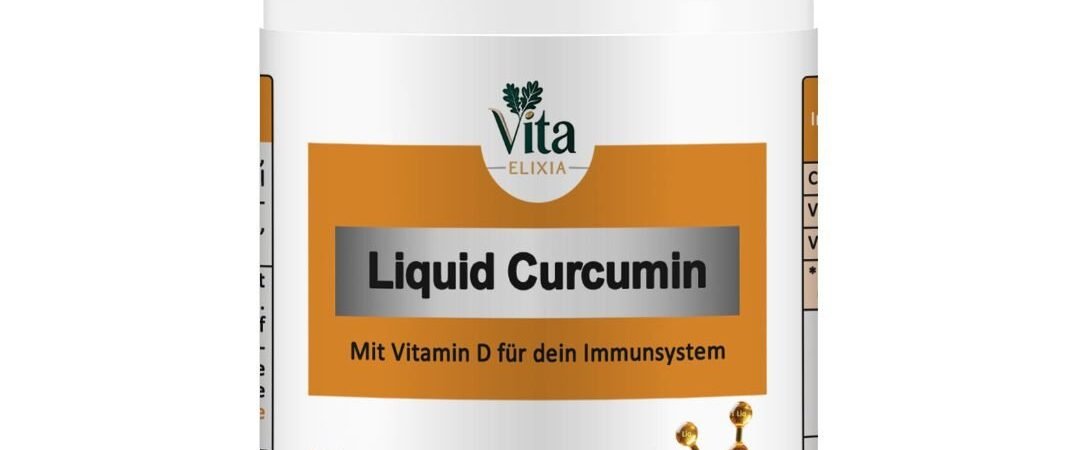 Liquid Curcumin with Vitamin D3 & Vitamin C