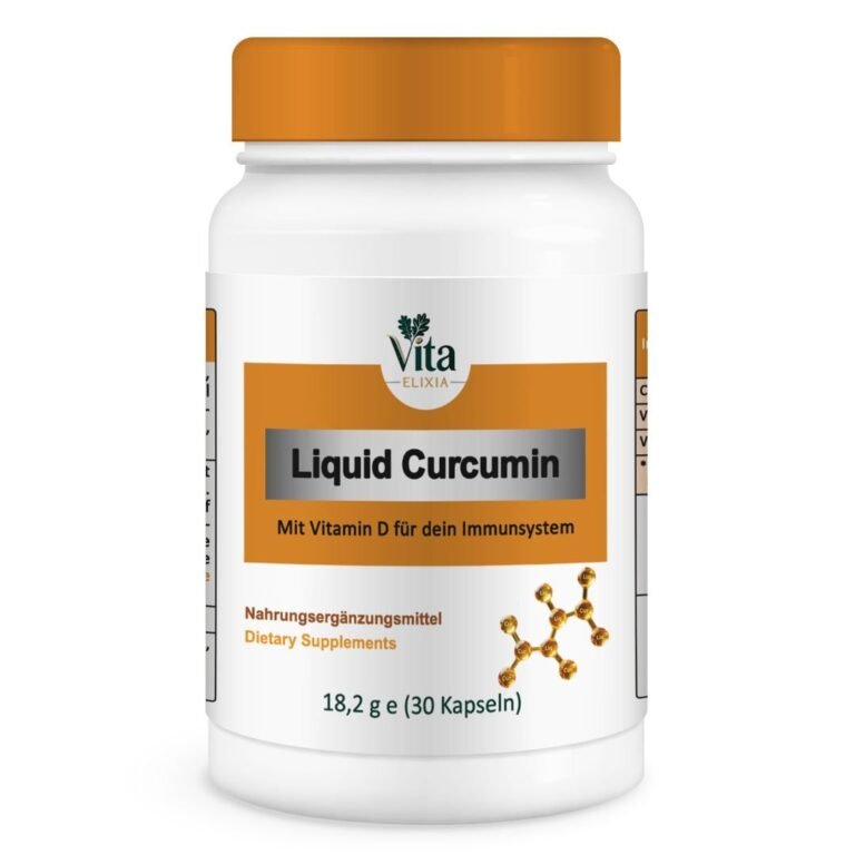 Liquid Curcumin with Vitamin D3 & Vitamin C