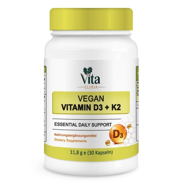 Vegan Vitamin D3 + K2